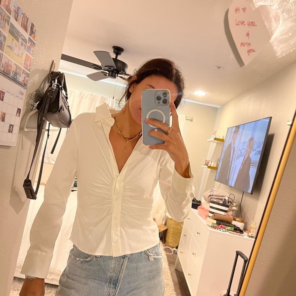 Zara button down